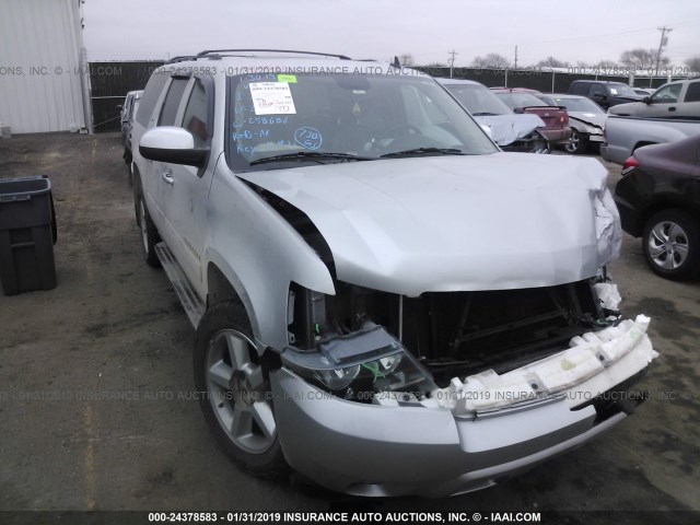 1GNSKKE38BR207243 - 2011 CHEVROLET SUBURBAN K1500 LTZ SILVER photo 1