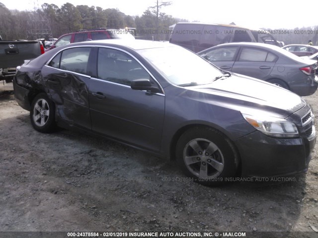 1G11B5SA7DF339111 - 2013 CHEVROLET MALIBU LS Dark Brown photo 1