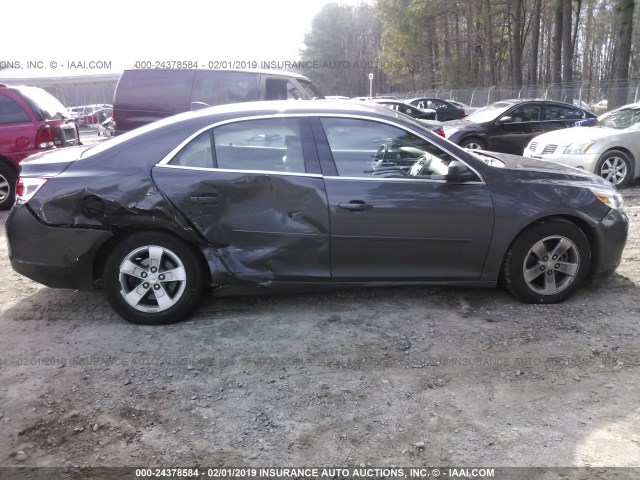 1G11B5SA7DF339111 - 2013 CHEVROLET MALIBU LS Dark Brown photo 6