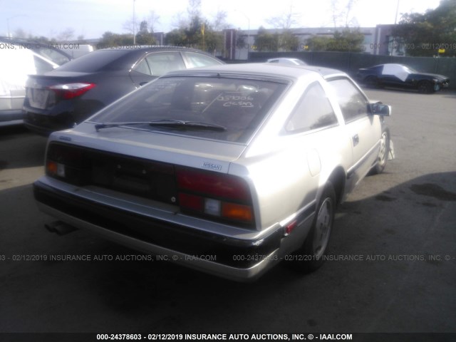 JN1HZ16SXEX014139 - 1984 DATSUN 300ZX 2+2 SILVER photo 4