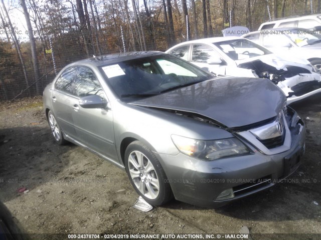 JH4KB26689C002082 - 2009 ACURA RL GRAY photo 1