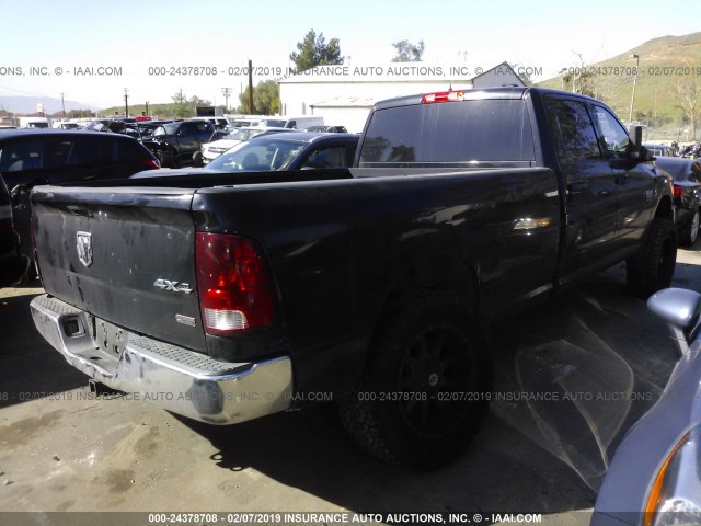 3D7UT2CL7BG507301 - 2011 DODGE RAM 2500 BLACK photo 4