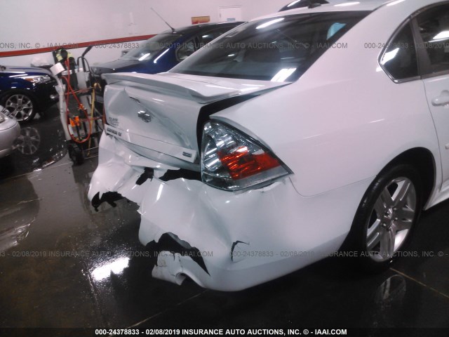 2G1WB5E36F1144680 - 2015 CHEVROLET IMPALA LIMITED LT WHITE photo 6