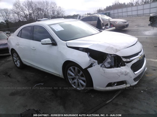 1G11E5SL4EF286023 - 2014 CHEVROLET MALIBU 2LT WHITE photo 1