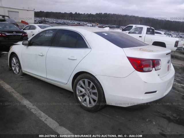 1G11E5SL4EF286023 - 2014 CHEVROLET MALIBU 2LT WHITE photo 3