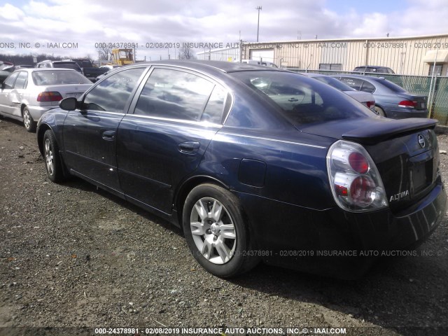 1N4AL11D95C294495 - 2005 NISSAN ALTIMA S/SL Navy photo 3