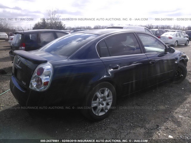 1N4AL11D95C294495 - 2005 NISSAN ALTIMA S/SL Navy photo 4