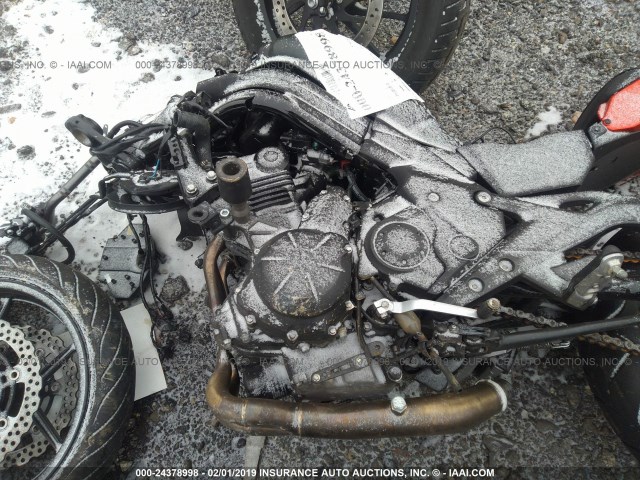 JKAEXEE16EDA16619 - 2014 KAWASAKI EX650 E BLACK photo 9