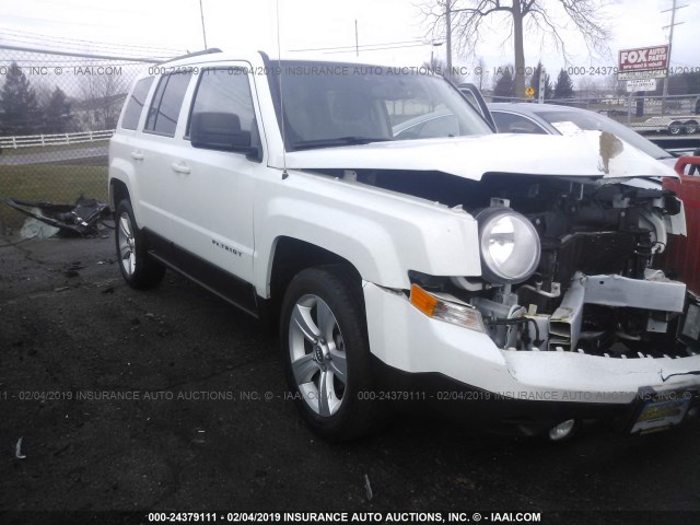 1C4NJPFB4ED868829 - 2014 JEEP PATRIOT LATITUDE WHITE photo 1