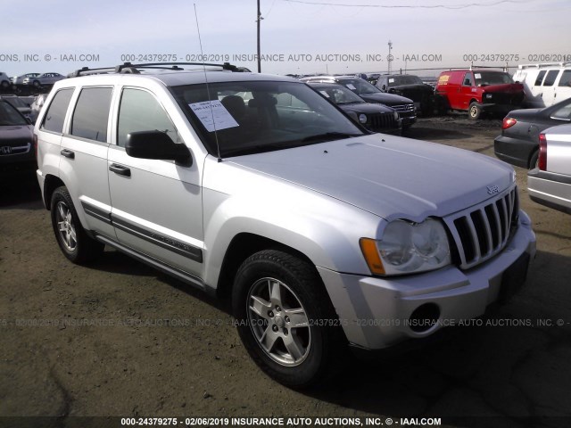 1J4GR48K05C600776 - 2005 JEEP GRAND CHEROKEE LAREDO/COLUMBIA/FREEDOM 银色 照片 1