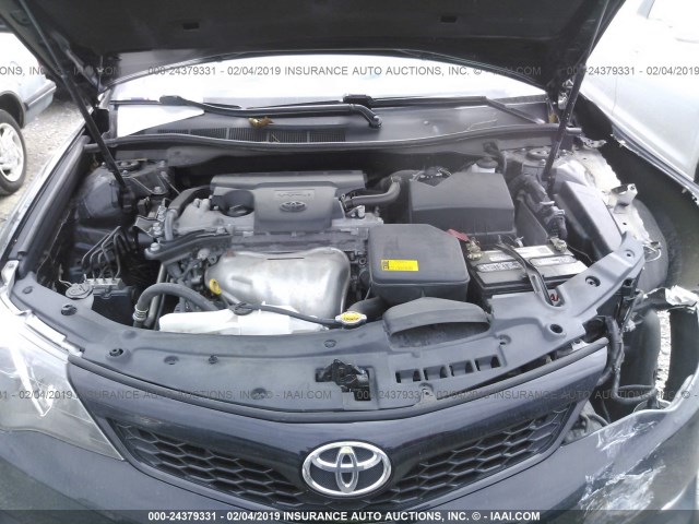 4T1BF1FK5CU094424 - 2012 TOYOTA CAMRY SE/LE/XLE 黑色 照片 10