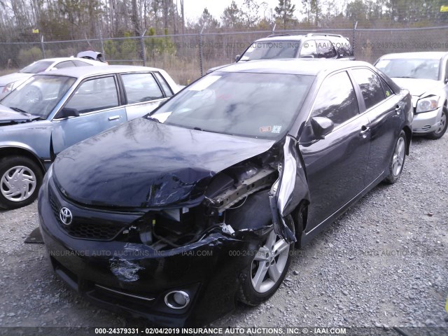 4T1BF1FK5CU094424 - 2012 TOYOTA CAMRY SE/LE/XLE 黑色 照片 2