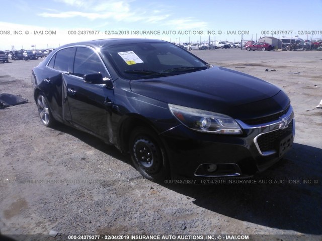 1G11J5SXXEF182215 - 2014 CHEVROLET MALIBU LTZ BLACK photo 1