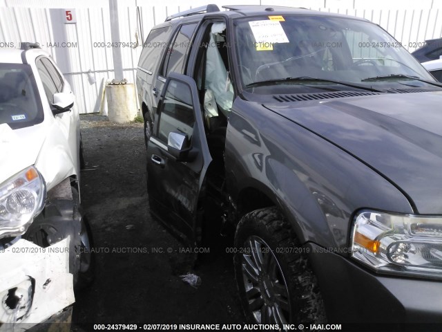 5LMJJ3J55AEJ00783 - 2010 LINCOLN NAVIGATOR L GRAY photo 6