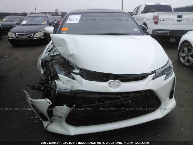 JTKJF5C77GJ017660 - 2016 TOYOTA SCION TC თეთრი ფოტო 6