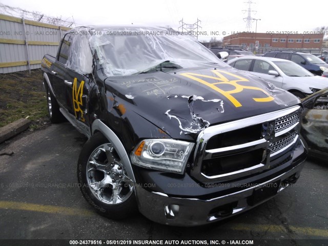 1C6RR7NT4GS343327 - 2016 RAM 1500 LARAMIE BLACK photo 6