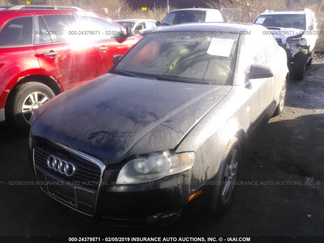 WAUAF78E46A213657 - 2006 AUDI A4 2/TURBO BLUE photo 2