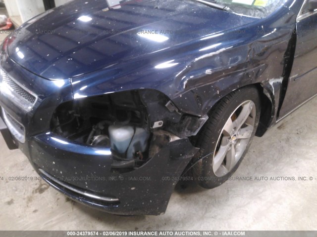 1G1ZC5E13BF203504 - 2011 CHEVROLET MALIBU 1LT ლურჯი ფოტო 6