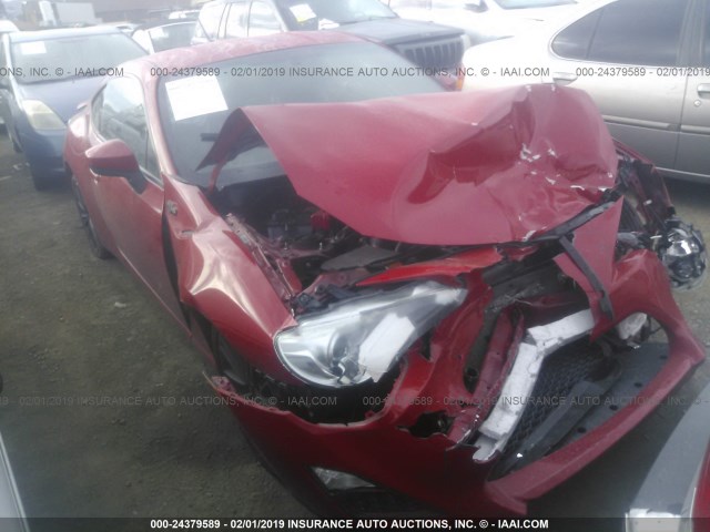 JF1ZNAA13E9706460 - 2014 TOYOTA SCION FR-S RED photo 6