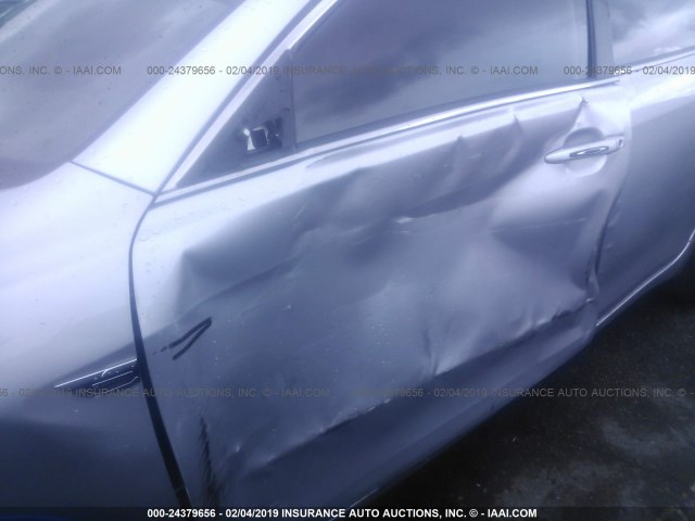 4T4BF3EK3AR040460 - 2010 TOYOTA CAMRY SE/LE/XLE SILVER photo 6