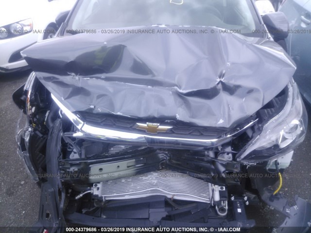 KL8CD6SA8KC701261 - 2019 CHEVROLET SPARK 1LT GRAY photo 10