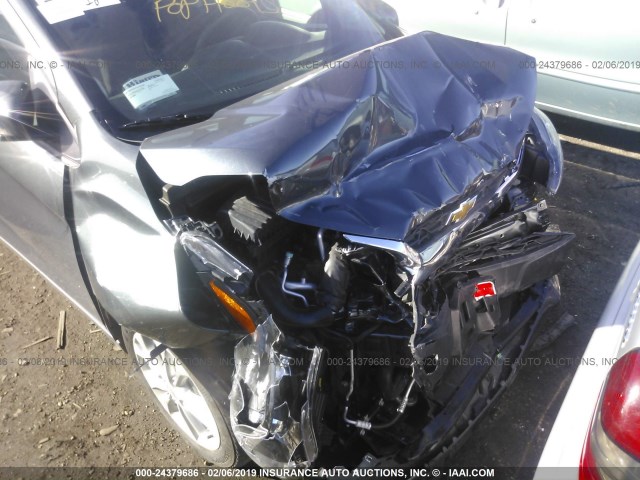 KL8CD6SA8KC701261 - 2019 CHEVROLET SPARK 1LT GRAY photo 6