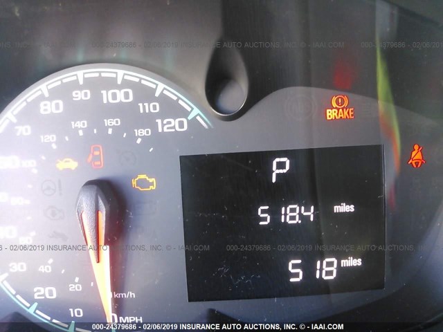 KL8CD6SA8KC701261 - 2019 CHEVROLET SPARK 1LT GRAY photo 7