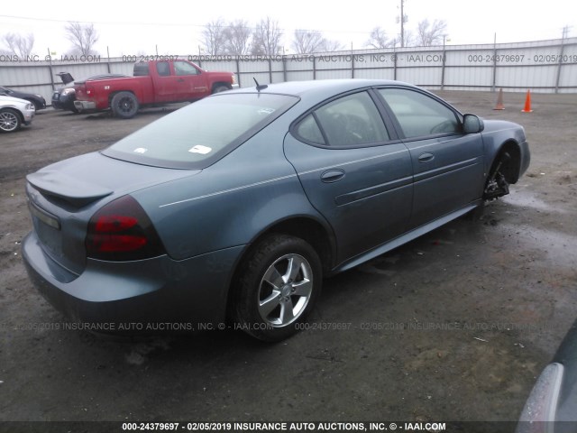 2G2WP552071171847 - 2007 PONTIAC GRAND PRIX BLUE photo 4