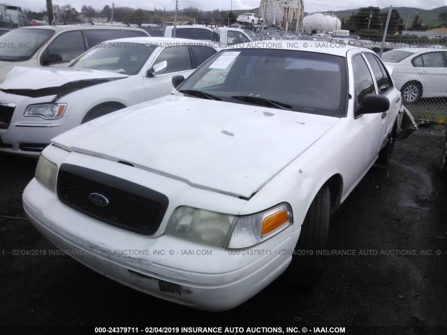 2FAHP71V18X124797 - 2008 FORD CROWN VICTORIA POLICE INTERCEPTOR WHITE photo 2