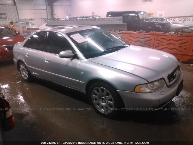 WAUDH28D3YA143721 - 2000 AUDI A4 2.8 QUATTRO SILVER photo 1