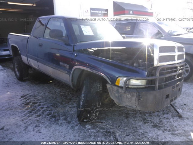 3B7KF23651G757847 - 2001 DODGE RAM 2500 BLUE photo 1