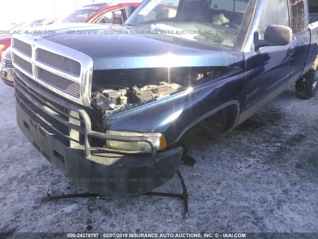 3B7KF23651G757847 - 2001 DODGE RAM 2500 BLUE photo 6