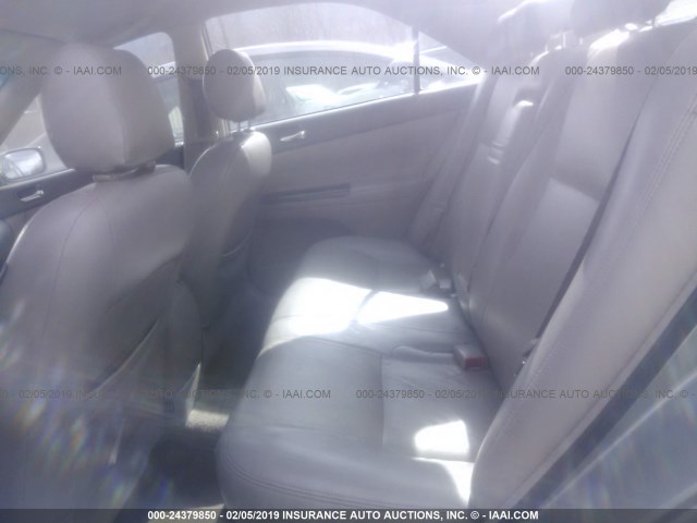 JTDBE30K263057109 - 2006 TOYOTA CAMRY LE/XLE SILVER photo 8