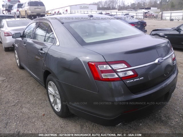 1FAHP2E8XGG126950 - 2016 FORD TAURUS SEL GRAY photo 3