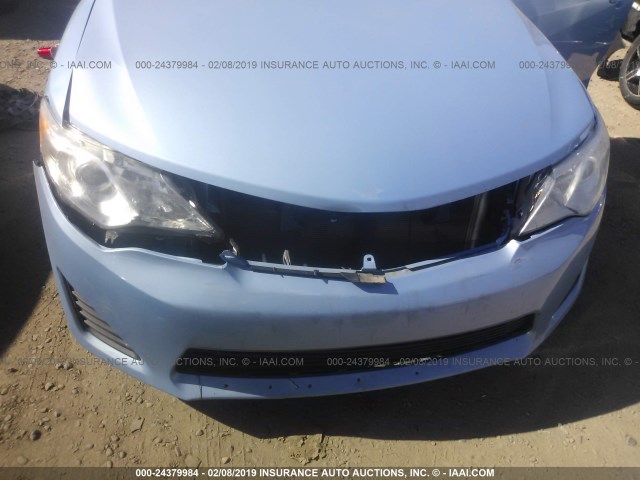 4T4BF1FK4CR216289 - 2012 TOYOTA CAMRY SE/LE/XLE 蓝色 照片 6