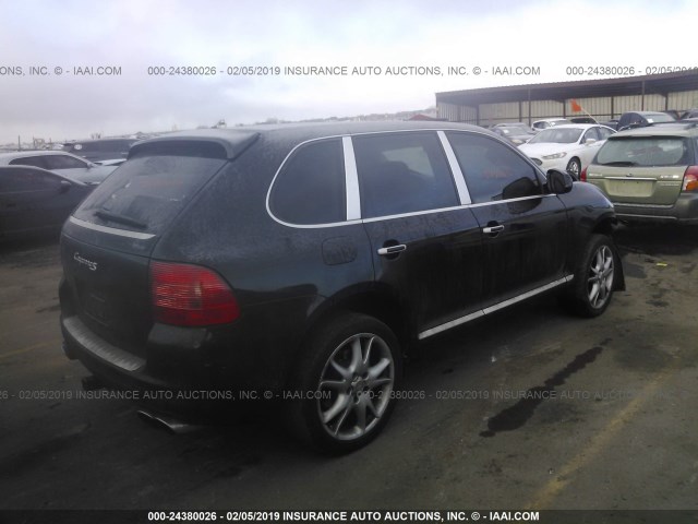 WP1AB29P06LA60957 - 2006 PORSCHE CAYENNE S BLACK photo 4