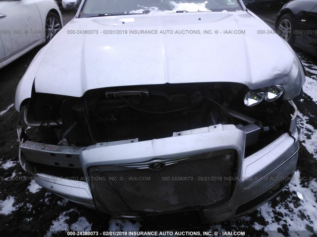 2C3JA53G55H640414 - 2005 CHRYSLER 300 TOURING SILVER photo 6