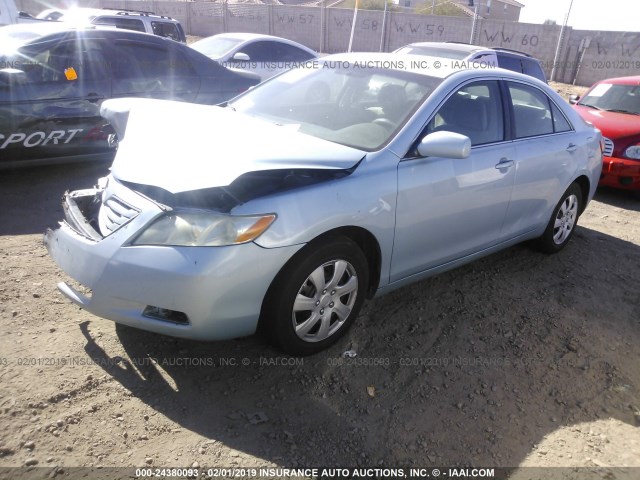 4T1BE46K89U828647 - 2009 TOYOTA CAMRY SE/LE/XLE Light Blue photo 2