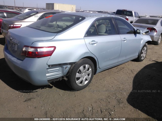 4T1BE46K89U828647 - 2009 TOYOTA CAMRY SE/LE/XLE Light Blue photo 4