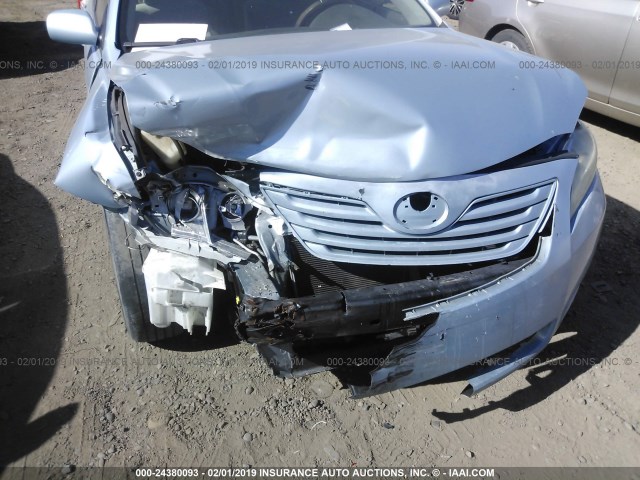 4T1BE46K89U828647 - 2009 TOYOTA CAMRY SE/LE/XLE Light Blue photo 6