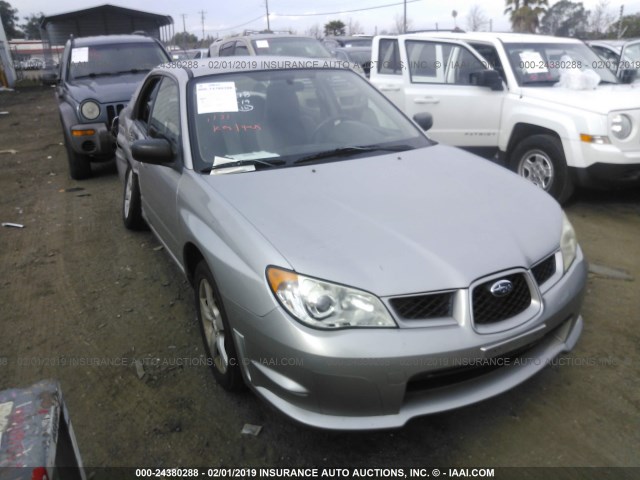 JF1GD61677H506144 - 2007 SUBARU IMPREZA 2.5I SILVER photo 1