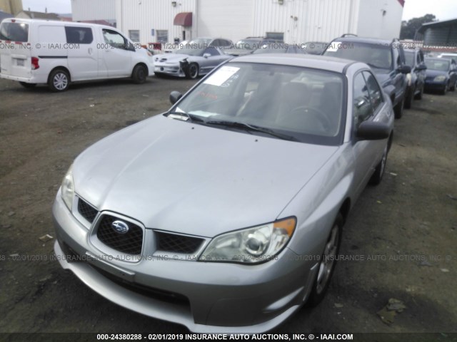 JF1GD61677H506144 - 2007 SUBARU IMPREZA 2.5I SILVER photo 2