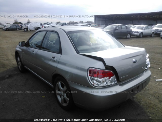 JF1GD61677H506144 - 2007 SUBARU IMPREZA 2.5I SILVER photo 3