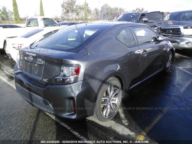 JTKJF5C7XGJ024103 - 2016 TOYOTA SCION TC ნაცრისფერი ფოტო 4