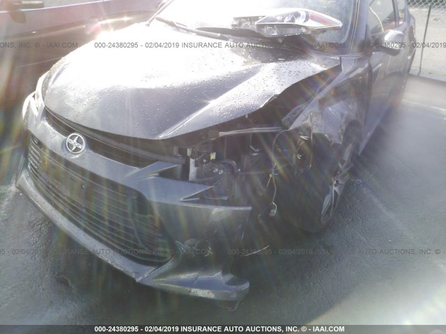 JTKJF5C7XGJ024103 - 2016 TOYOTA SCION TC ნაცრისფერი ფოტო 6