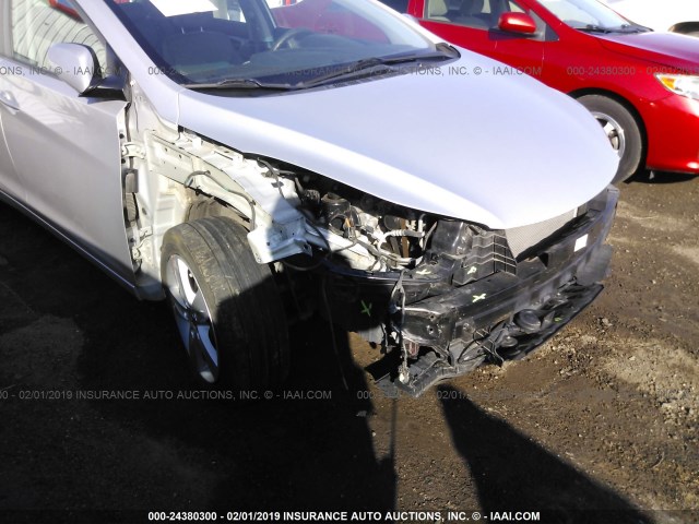 KMHDH4AE7DU683188 - 2013 HYUNDAI ELANTRA GLS/LIMITED SILVER photo 6