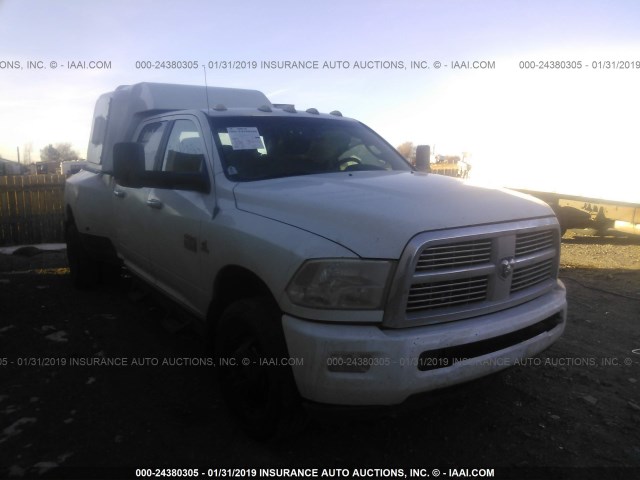 3C63DRHL2CG137193 - 2012 DODGE RAM 3500 SLT WHITE photo 1