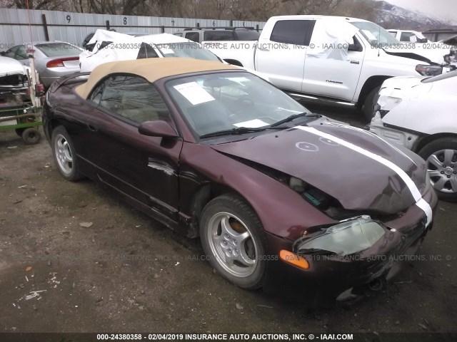 4A3AX35G3WE125378 - 1998 MITSUBISHI ECLIPSE SPYDER GS MAROON photo 1