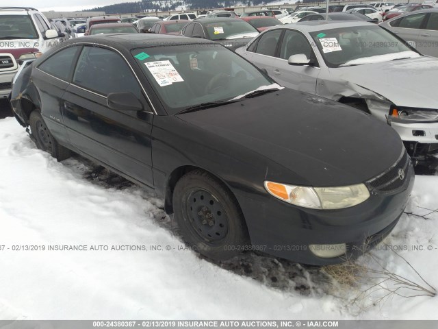 2T1CF28P31C529975 - 2001 TOYOTA CAMRY SOLARA SE/SLE BLACK photo 1