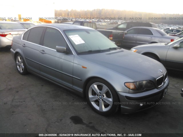 WBAEV53424KM32969 - 2004 BMW 330 I GRAY photo 1